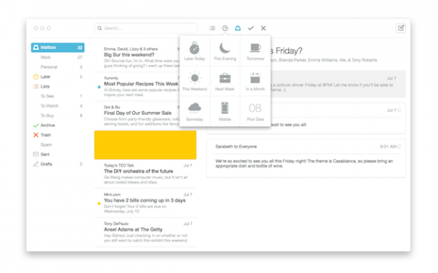 Mailbox arriva su Mac: aperta la Beta pubblica