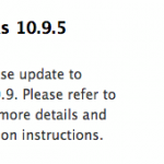 Apple rilascia la build 13F24 di OS X Mavericks 10.9.5 agli sviluppatori