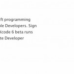 Apple rilascia nuovamente Xcode 6 beta 6