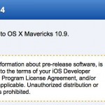 Apple rilascia la nuova beta di OS X Mavericks 10.9.5 per gli sviluppatori