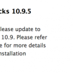 Apple rilascia una nuova build di OS X Mavericks 10.9.5 agli sviluppatori