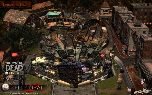 Un tavolo di “The Walking Dead” arriva su Zen Pinball 2