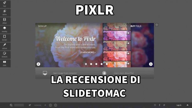 Pixlr – La video recensione di SlideToMac