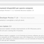Apple rilascia OS X Yosemite Developer Preview 7
