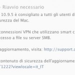 Apple rilascia OS X 10.9.5 e nuovi update per Safari, Lion, Mountain Lion e Server Lion