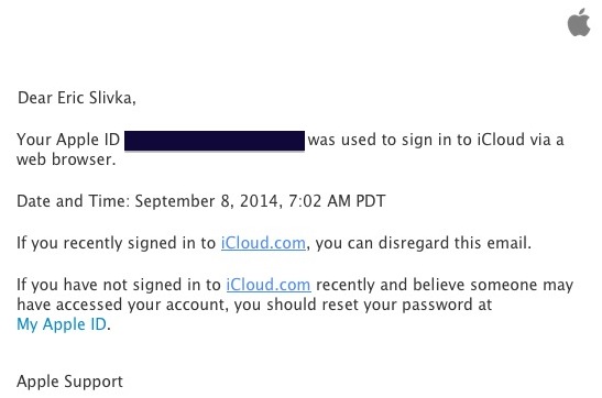 Arrivano le notifiche via mail per gli accessi su iCloud da web