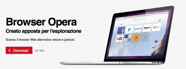 Disponibile Opera 25