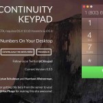 Continuity Keypad ci fa “comporre” direttamente il numero da chiamare via Mac