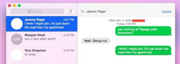 OS X Yosemite GM: tornano gli SMS di Continuity e Apple chiede app ottimizzate agli sviluppatori