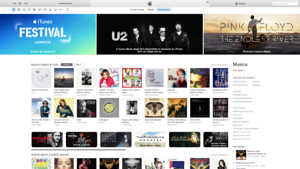 Apple inizia il roll-out del nuovo iTunes Store, aggiornato per OS X Yosemite