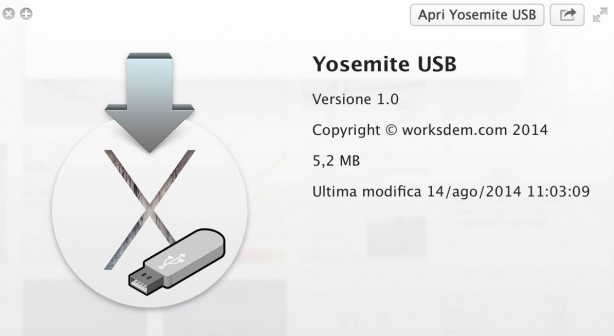 Yosemite USB: creare una chiavetta avviabile del nuovo sistema sarà facilissimo
