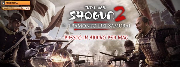 “Total War: SHOGUN 2 – Il Tramonto dei Samurai” presto anche per Mac