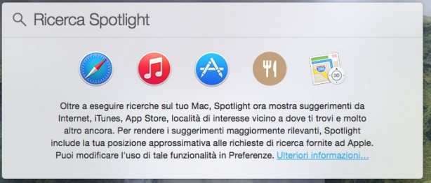 Come ottenere il meglio dal nuovo Spotlight su Yosemite