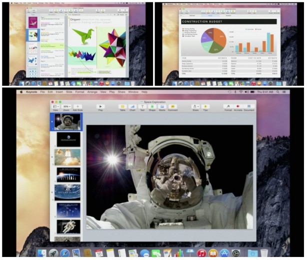 Apple annuncia nuove versioni di Keynotes, Pages e Numbers per Yosemite