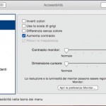 Ecco come aumentare il contrasto dell’interfaccia di Yosemite per migliorarne l’usabilità
