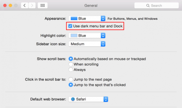 Come attivare la “Dark Mode” in OS X Yosemite – Guida