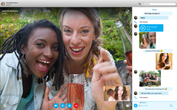 Skype rilascia una versione rinnovata per Mac