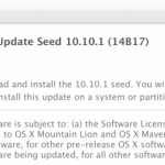 Apple invia OS X Yosemite 10.10.1 agli sviluppatori