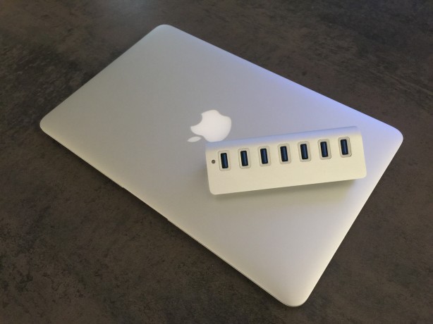 7-Port USB 3.0 Aluminium Hub by Techly  – Recensione SlideToMac