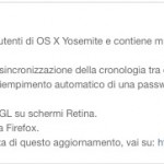 Disponibile un nuova versione di Safari [AGGIORNAMENTO]
