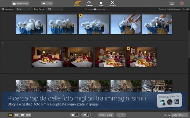 Snapselect: sceglie le foto migliori, ignora duplicati indesiderati e mette in ordine le tue librerie