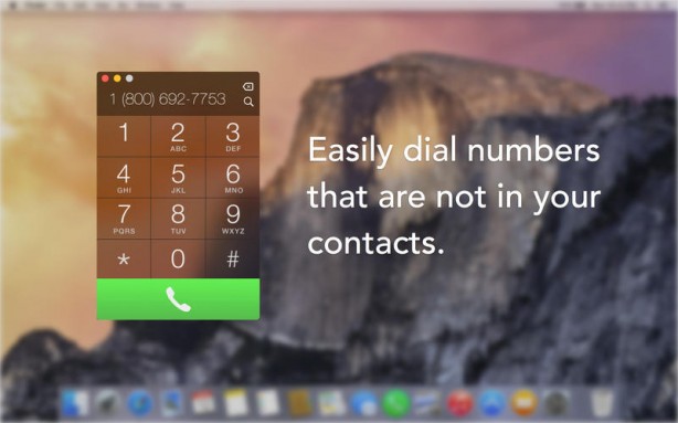 Con Keypad potremo telefonare grazie a Continuity componendo direttamente il numero – Ora su Mac App Store