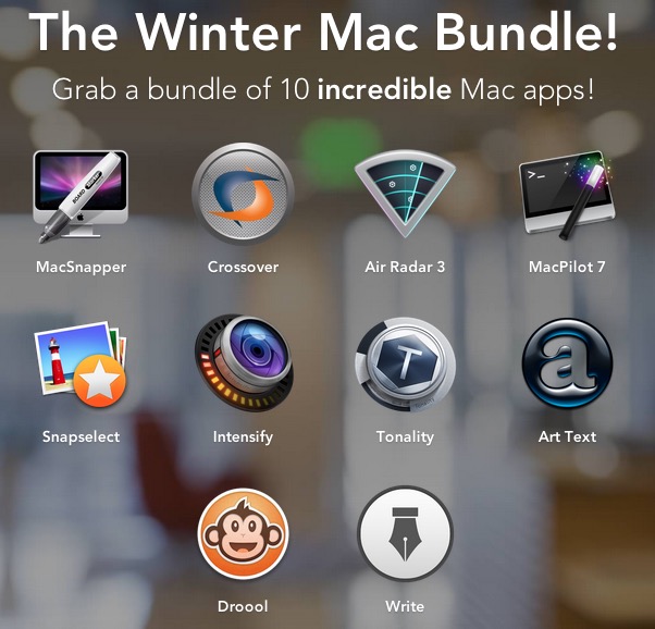 “The Winter Mac Bundle!”: 10 ottime applicazioni per Mac a soli 9 dollari