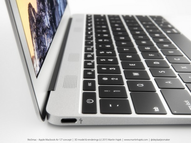 Martin Hajek crea dei rendering del possibile nuovo MacBook Air