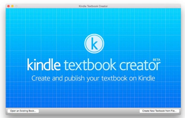 Amazon rende disponibile Kindle Textbook Creator per Mac