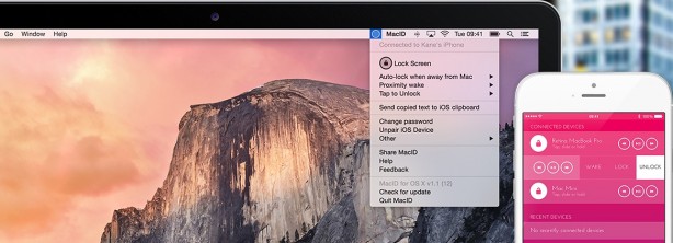 MacID, per sbloccare il Mac con il Touch ID di iPhone o iPad, ora gratis