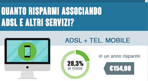 ADSL con servizi di telefonia mobile, un modo per risparmiare?