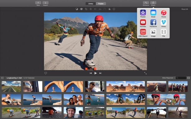 iMovie si aggiorna e diventa compatibile con l’app Foto