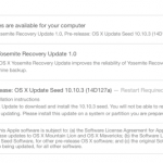 Apple rilascia una nuova beta di OS X 10.10.3