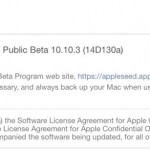 Apple rilascia una nuova beta di OS X 10.10.3