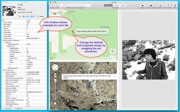 Photo GeoTag: per modificare alcuni dati riguardanti la posizione geografica delle foto