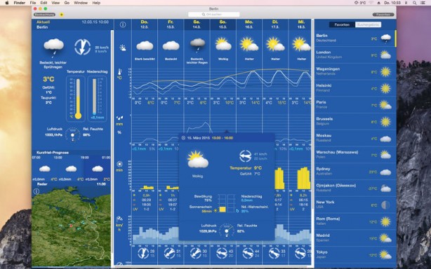 WeatherPro fra le migliori app meteo, ora disponibile anche per Mac
