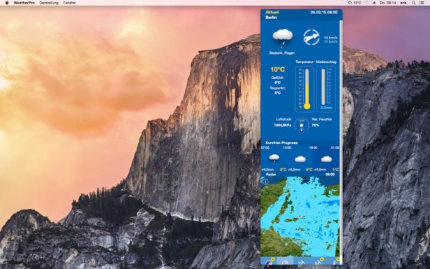 WeatherPro Mac pic1