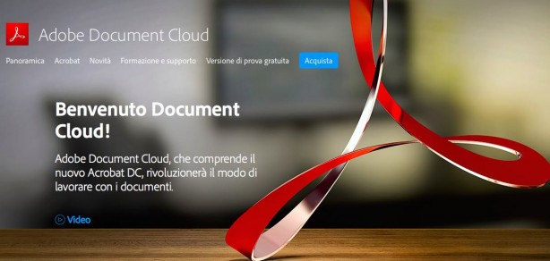Arrivano Adobe Document Cloud e Adobe Acrobat DC in abbonamento per computer, smartphone e tablet