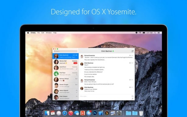 Chatty for Facebook: client per Mac che ricorda lo stile grafico di iMessage