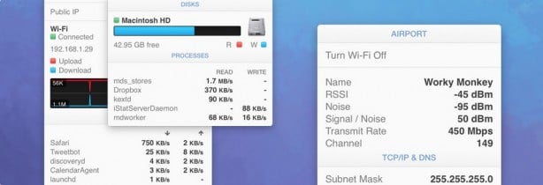 iStat Menus 5: monitoraggio attività del Mac, ora in sconto – Recensione SlideToMac