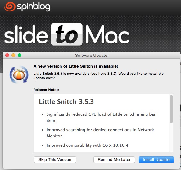 Little Snitch: app firewall per Mac si aggiorna e diventa compatibile con OS X 10.10.4
