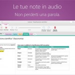 Microsoft aggiorna OneNote e introduce la Registrazione Audio