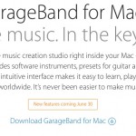 Il nuovo GarageBand arriverà il 30 giugno