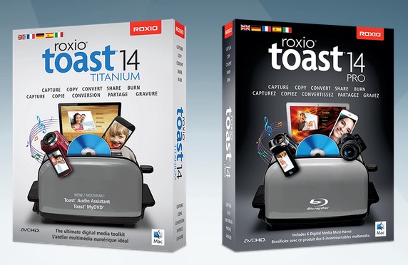 Roxio Toast 14 Titanium e Pro: nota suite di masterizzazione per Mac si aggiorna