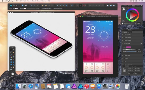Affinity Designer: app per il design grafico professionale si aggiorna – ora con il 20% di sconto