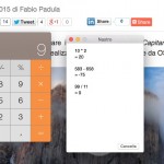 Come visualizzare il nastro della calcolatrice di OS X, salvarlo e stamparlo – Guida