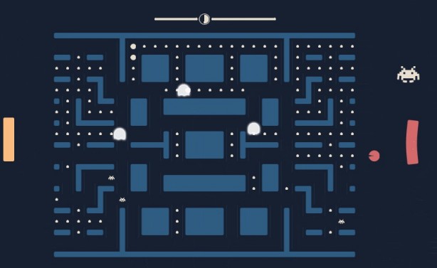 Pacapong: Pong, Pacman e Space Invaders uniti in un unico gioco gratuito