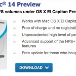 Pubblicata la preview del noto programma “Paragon NTFS for Mac”