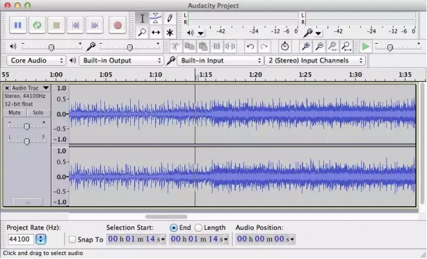 Registrare e modificare audio su Mac con Audacity, online il nuovo aggiornamento gratuito