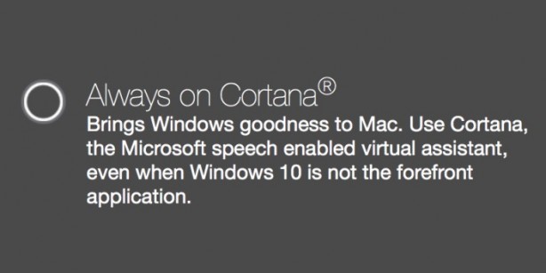Parallels Desktop 11 per Mac supporterà l’assistente vocale Cortana di Windows